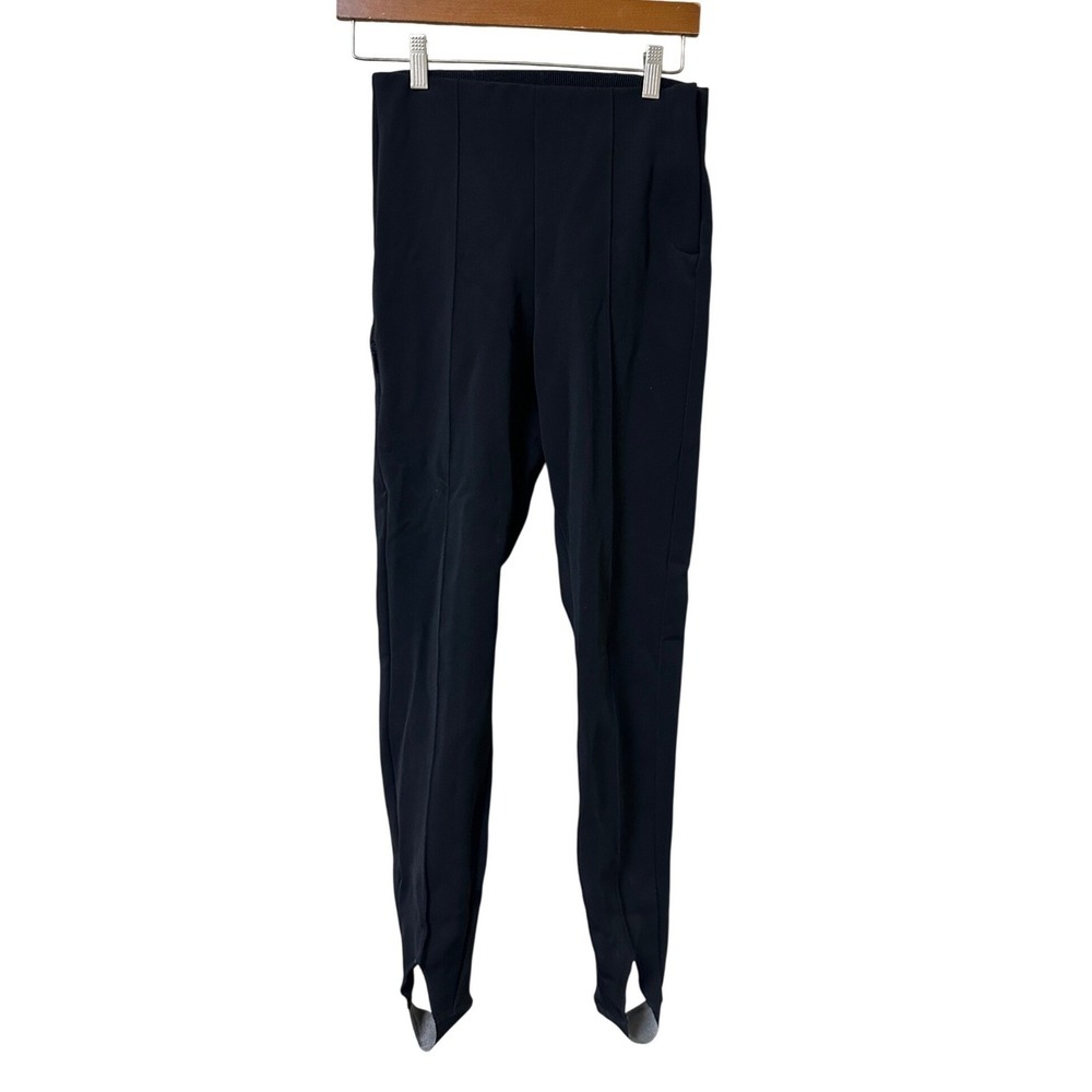 Athleta Butte Peak Black Stirrup Pants 383898-00 Womens Size 2 Leggings